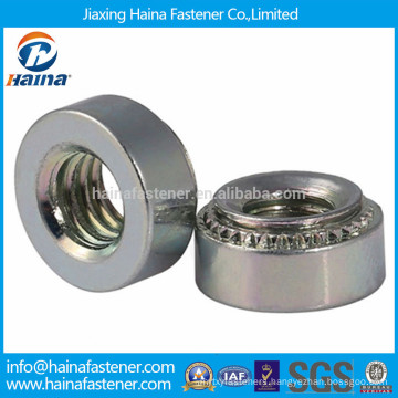 Zinc plated carbon steel clinch nuts